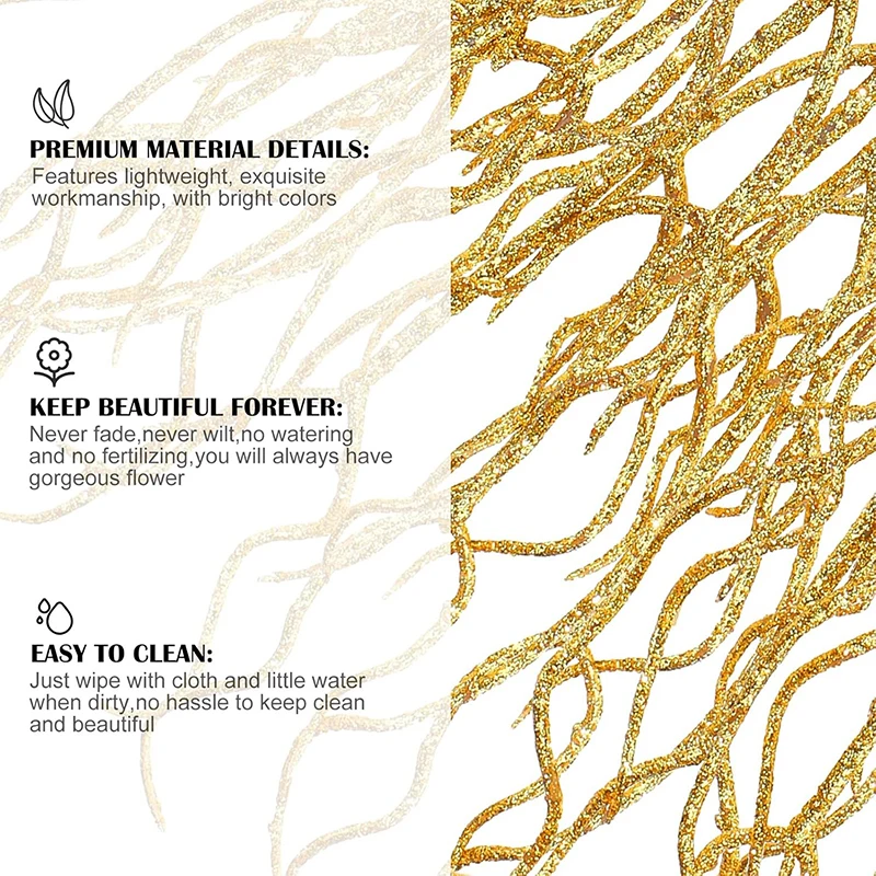 4/8/15 قطعة زينة عيد الميلاد بريق باقة اصطناعية لشجرة عيد الميلاد حلي معلقة السنة الجديدة 2025 نافيداد ديكور المنزل #5