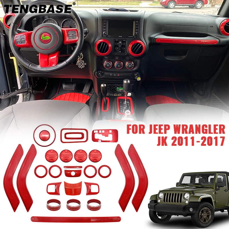 

Центральная консоль рулевого колеса для Jeep Wrangler JK 2011-2017 дверь кондиционирования воздуха вентиляционное отверстие держатель чашки крышка отделка