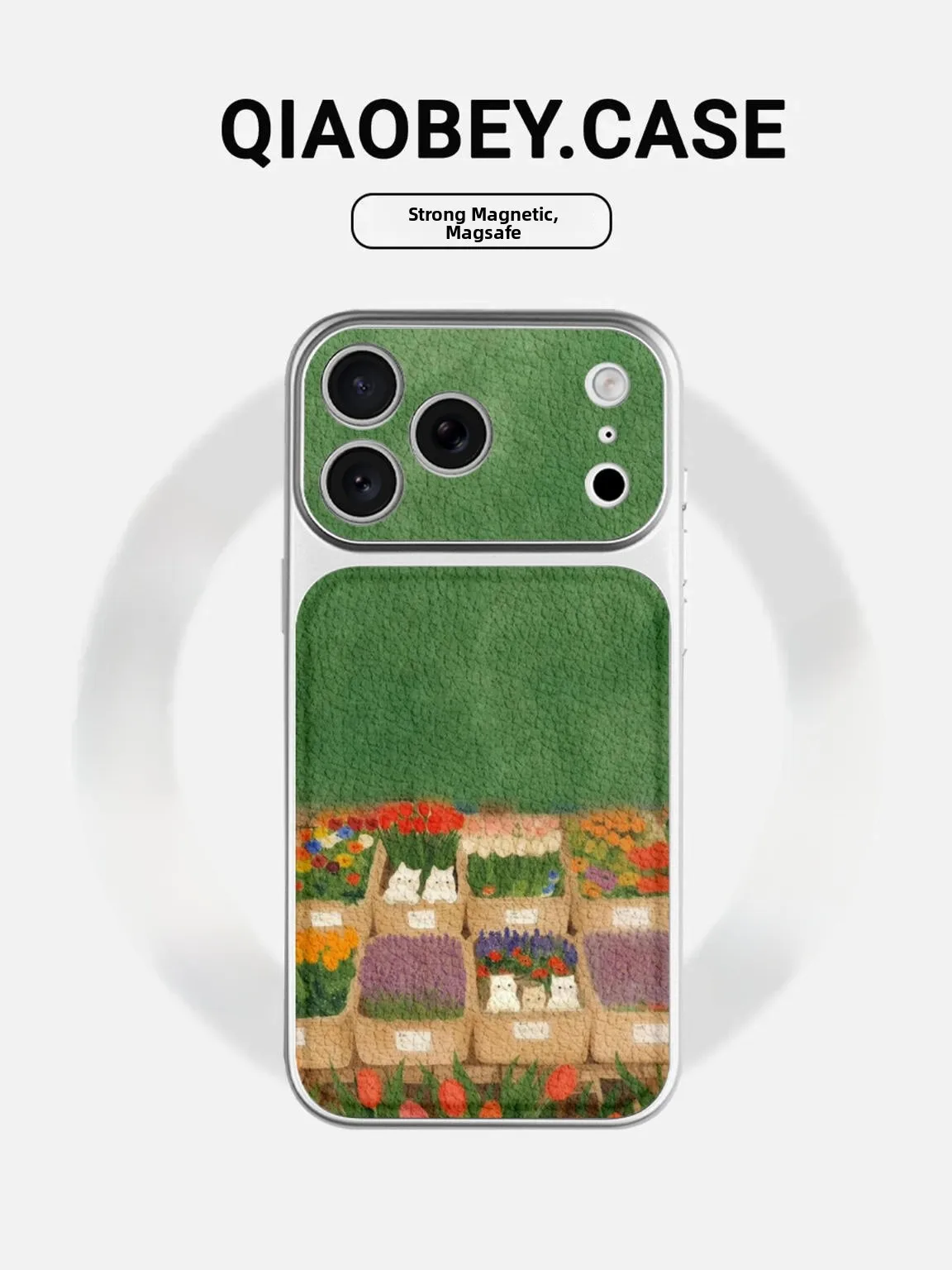 

Spring Flower Phone Case Quick Change 17 Large Compatible with iPhone 17 New Premium 16Promax Cartoon Cute 15 L...
