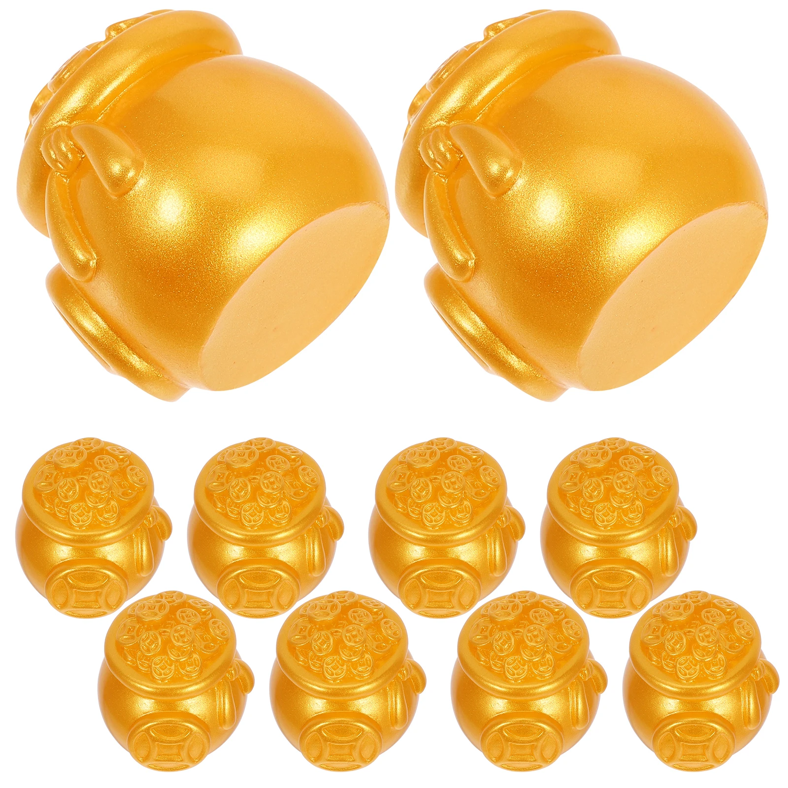 

10 Pcs Spring Money Tree Home Decor DIY Resin Miniature Decorations Outdoor