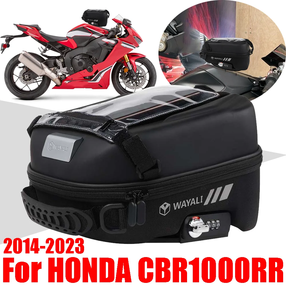 Tank Bag For HONDA CBR1000RR CBR1000RR-R CBR1000 CBR 1000 RR 1000RR Accessories Luggage Tanklock Storage Bags Backpack Phone Bag