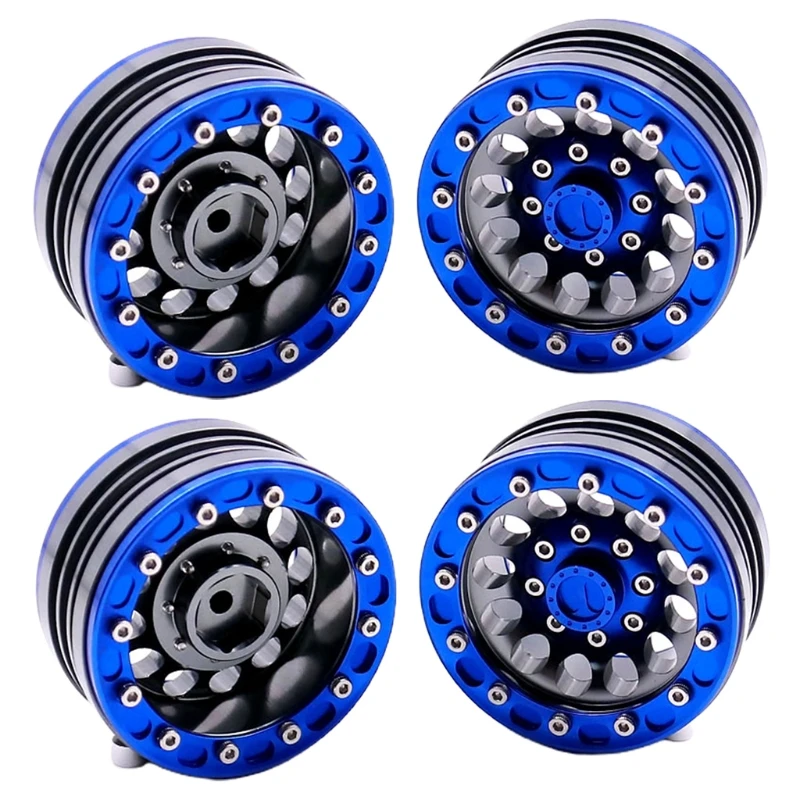 Pièces roues voiture sur chenilles mise à niveau des jantes roue Beadlock, accessoires durables pour moyeu roue