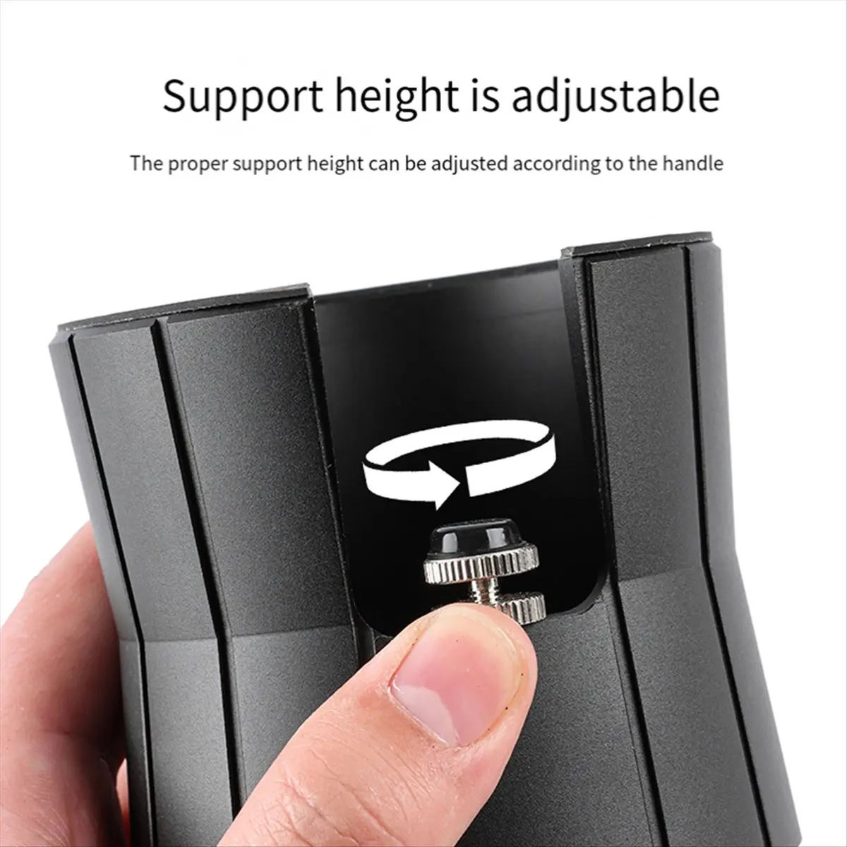 【New Hot】 Adjustable Coffee Tamper Holder for 51/54mm Handles - Non-Slip Base, Ideal for Cafe, Restaurant & Home Use A