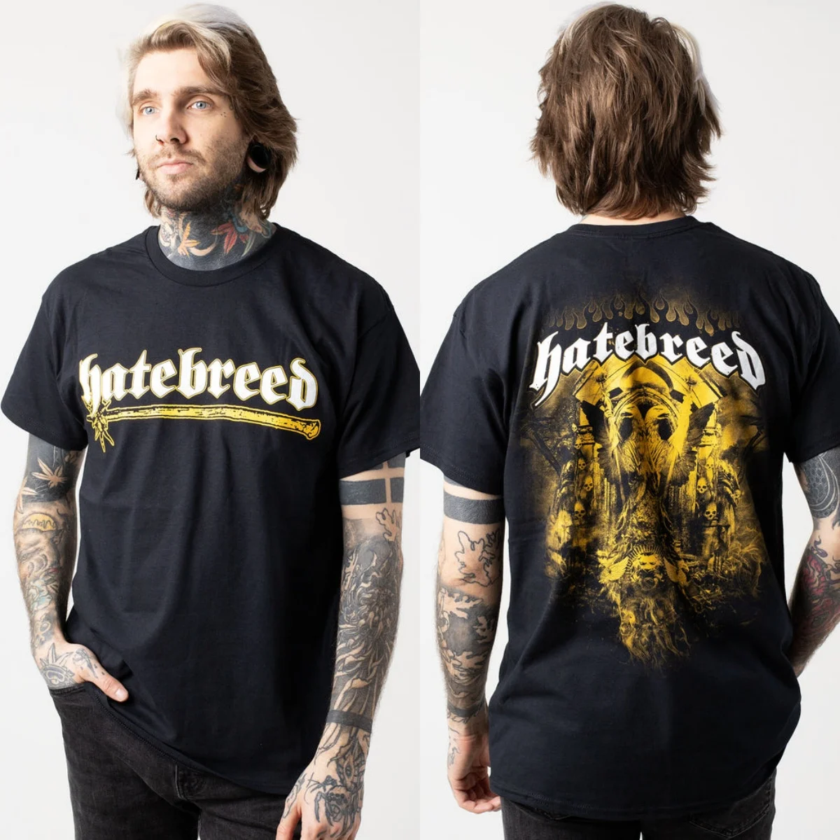 2026 Hatebreed Graphic Cotton T-shirt Unisex Summer Short Sleeve Fashion Brand Tee Luxury Casual Vintage Tees