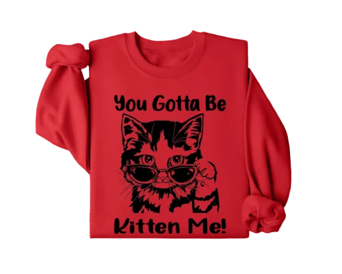 Polarshe You gotten Be Kitten Me, Gato divertido, Gato Negro, regalo de tendencia, sudadera de gato