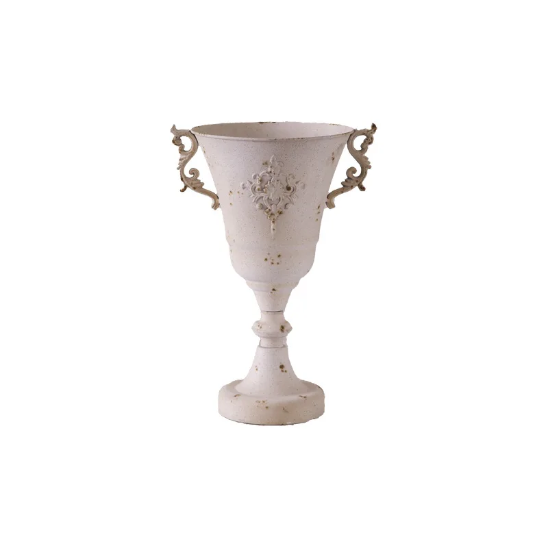 LMM outdoor garden dried flower utensils retro and old handicrafts flower pot accessories