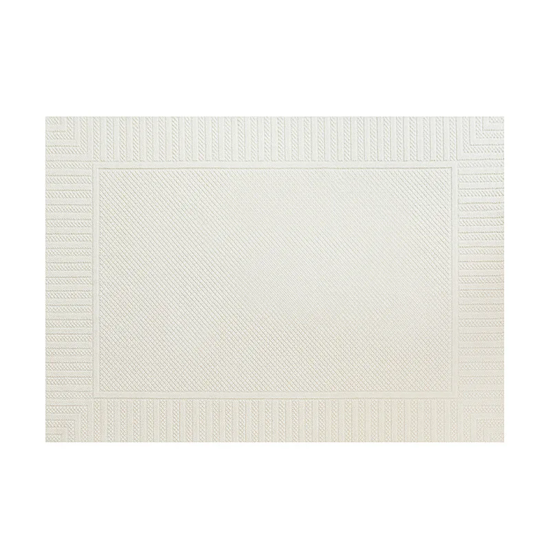 

French cream style living room carpet high-end cloakroom makeup chair floor mat waterproof and anti-fouling rocking chair