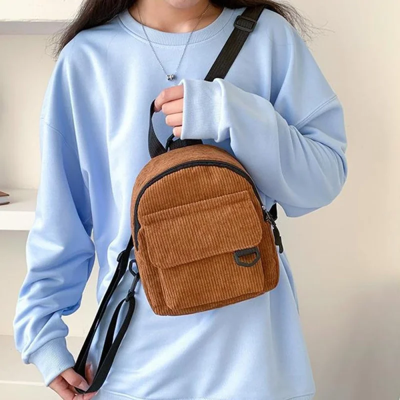 محفظة للنساء حقيبة ظهر صغيرة صغيرة من سروال قصير حقيبة ظهر كاجوال