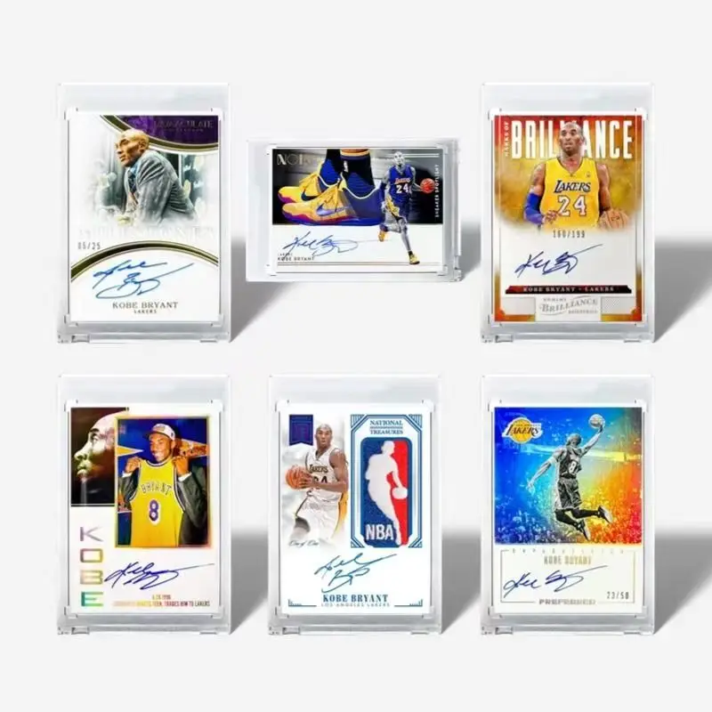 

PANINI Basketball Signature Patch Collection Card Bricks DIY Homemade Jordon Kobe Bryant Iverson Fun's Holiday Gifts