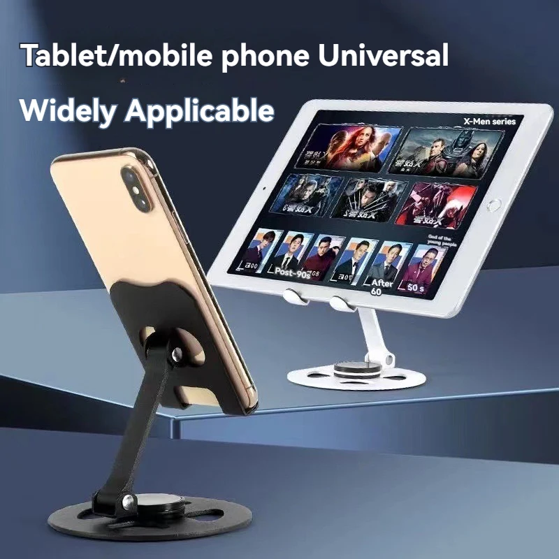 วงเล็บแท็บเล็ตTelescopicชั้นโต๊ะพับวงเล็บหมุนMechanical SoundปรับความสูงสําหรับIPhoneสําหรับIPadแท็บเล็ต