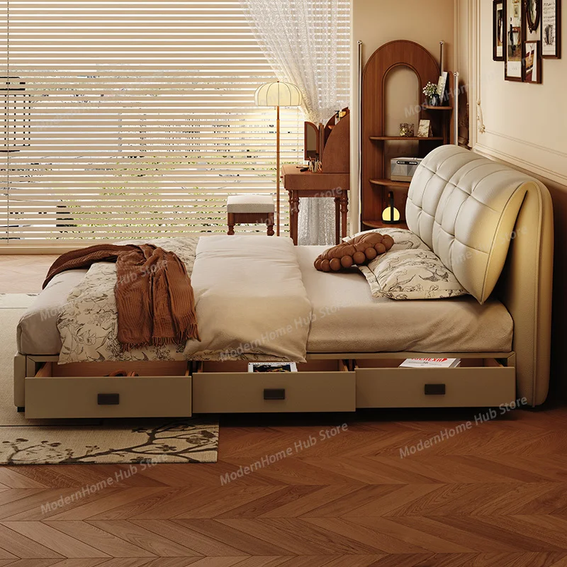 

Beauty Japanese Bed Queen Frame Bunk Bedroom Double Castle Princess Children Luxury Modern Bed Sleeping Muebles Home Furniture