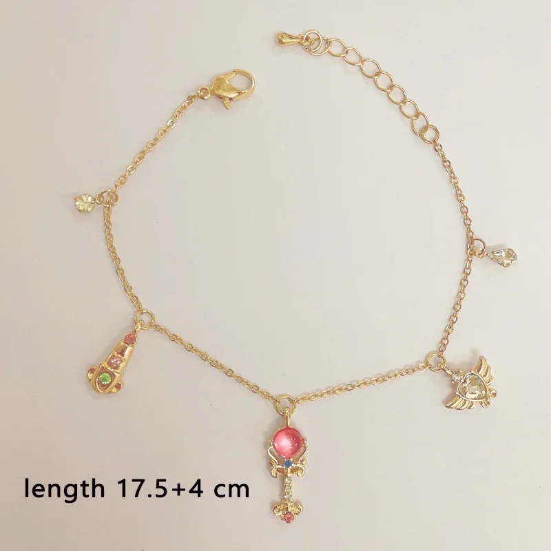 Women's Sweet Orange Beaded Plant Leaves Bracelet