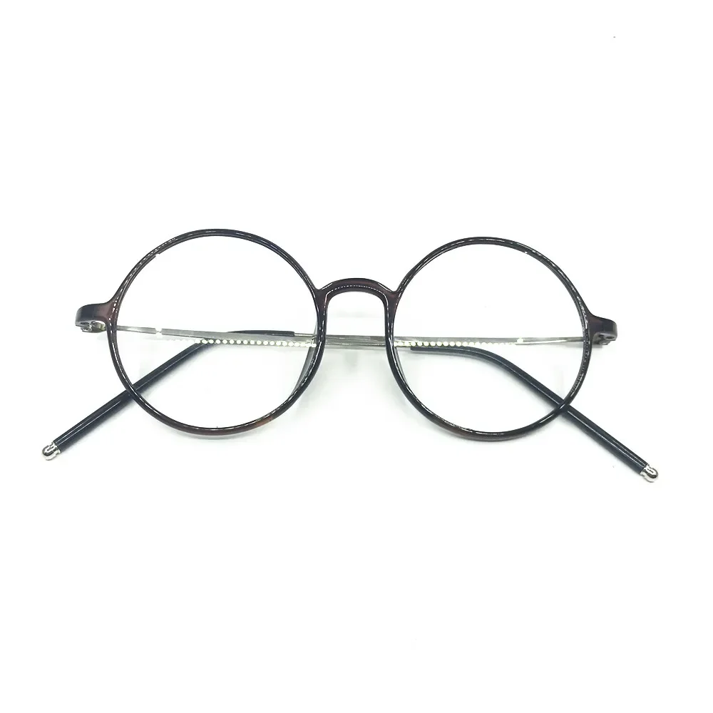 TR90 Flexible Vintage Round 46mm Full Rim Reading Glasses unisex light +100 +125 +150 +175 +200 +225 +250 +275 +300 +325 +350 +6