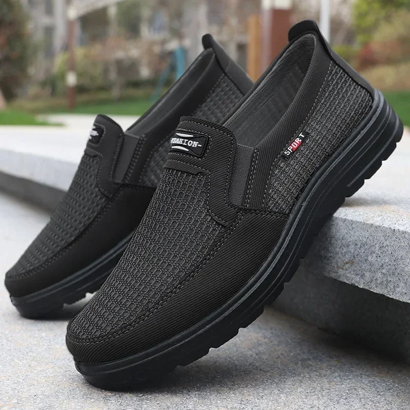 Men Shoes Autumn Slip on Falt Shoes for Men 2024 New Lightweight Male Sneakers Soft Comfortable Driving Shoes Tenis Hombres