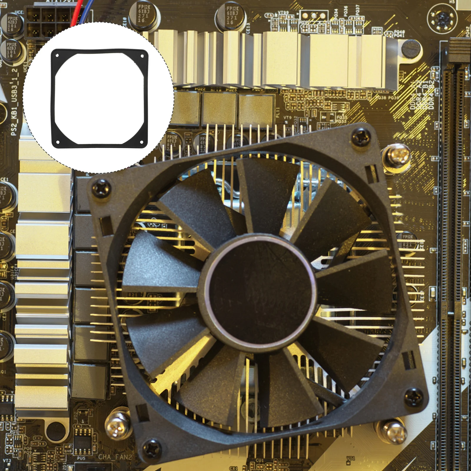 

5Pcs Shockproof Pad for Pc Case Durable Environmental Protection Wear-Resistant Gasket Anti-Vibration Gasket Computer Part