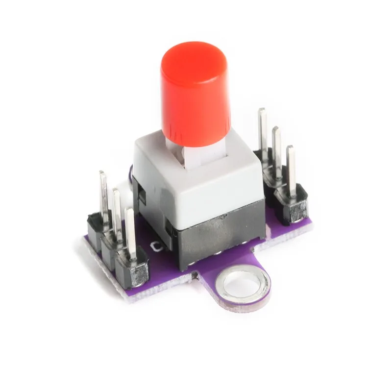 CJMCU-010 con botón de bloqueo, interruptor de bloqueo, interruptor de doble fila, módulo de interruptor de bloqueo automático