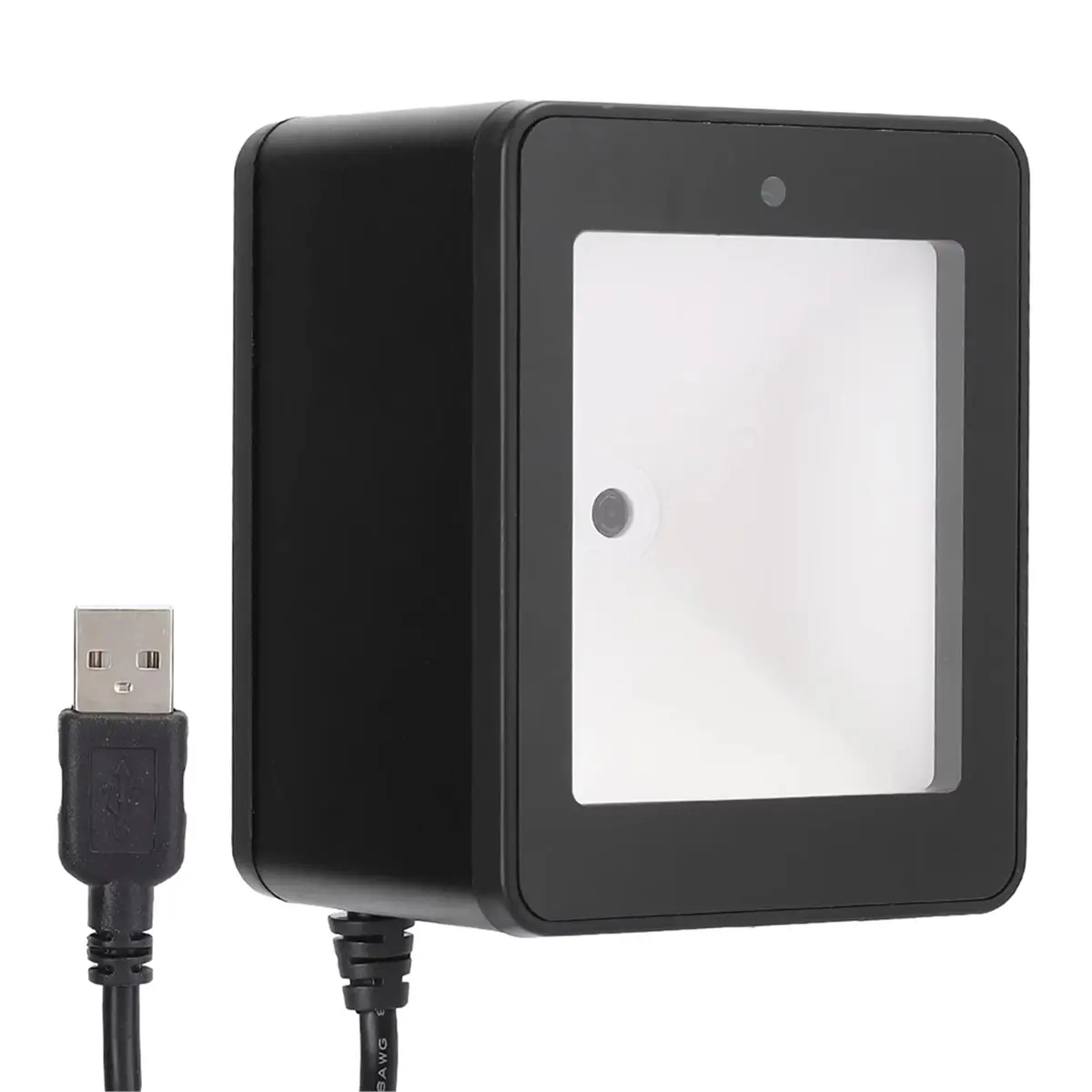 New Desktop Barcode Scanner QR Code Scanning Platform Supermarket Mobile Payment YHD‑9800 Barcode Scanner