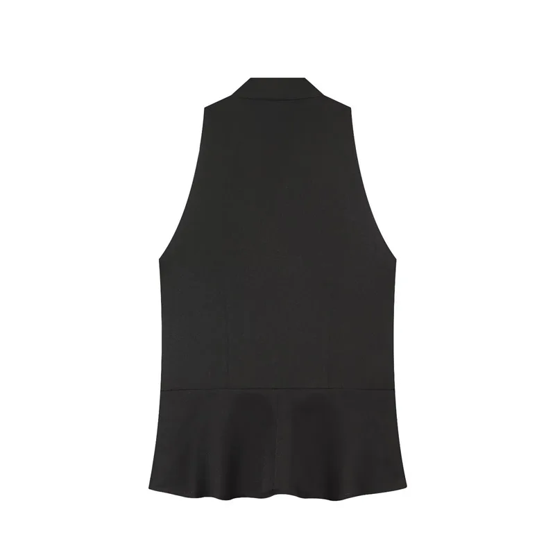 Dave&Di 2026 New Summer European And American Wind Rope Buckle Short Skirt Style Bottom Strap Top
