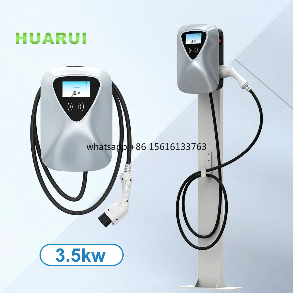 

New European Standard Commercial Car Charging Station 3.5KW AC Wall Mounted Electric Car Charger Fast Charging Station