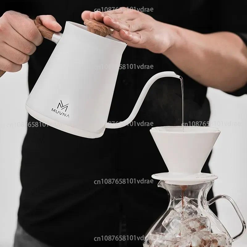 Smart Hand-Drip Coffee Temperature-Controlled Kettle, Narrow-Spouted Kettle, Stainless Steel Electric Kettle, Tea Kettle
