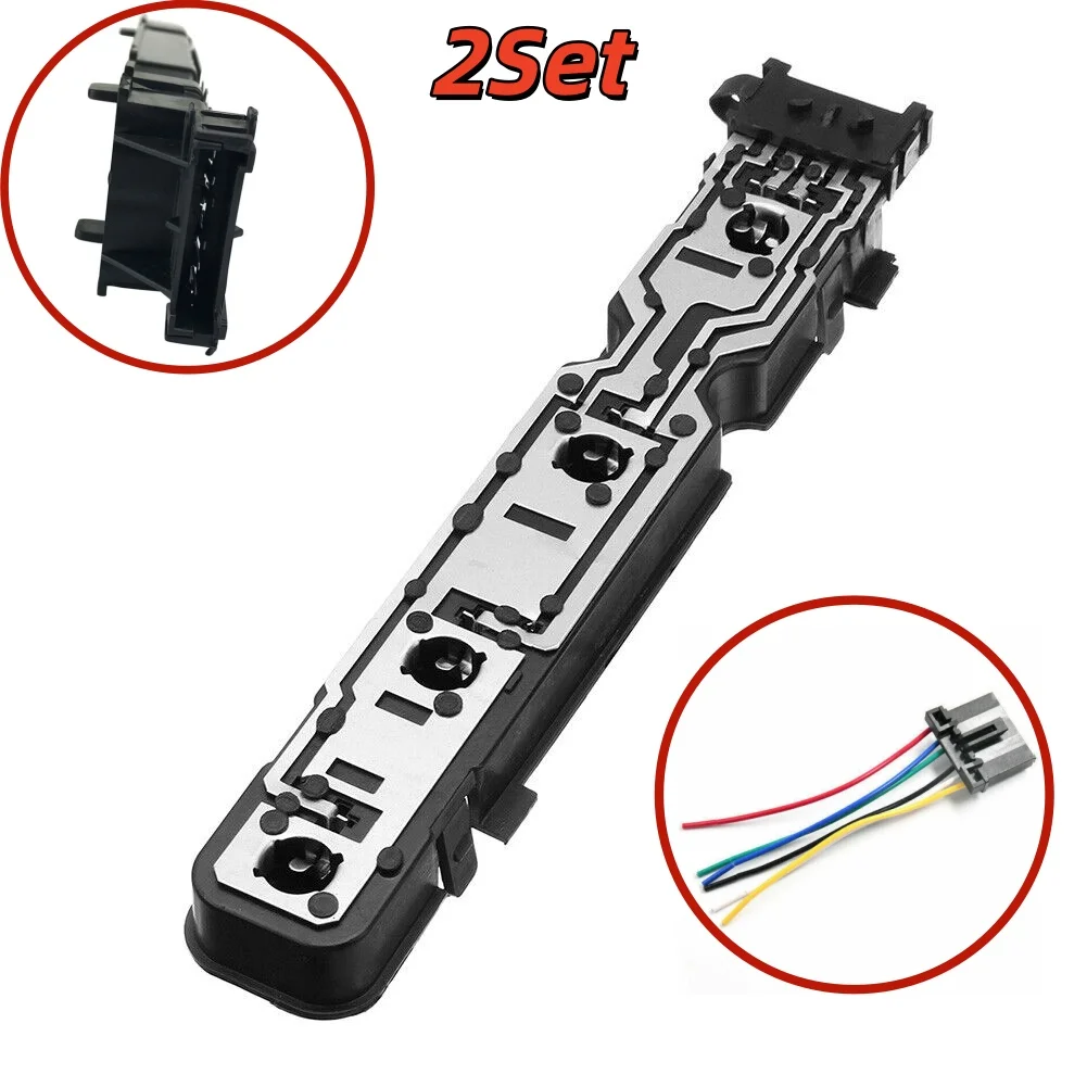

2set 1681537 + TRA750 Rear Left Right Lamp Bulb Holder Socket With Wiring Loom Connector For Ford Transit Mk6 MK7 2000-2014