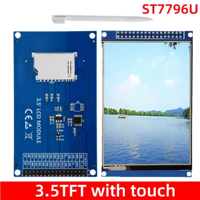 3.5 Inch TFT LCD Touch Screen Module 480x320 ST7796U ILI9486 LCD Display For Arduino UNO MEGA2560 Board With/Without Touch