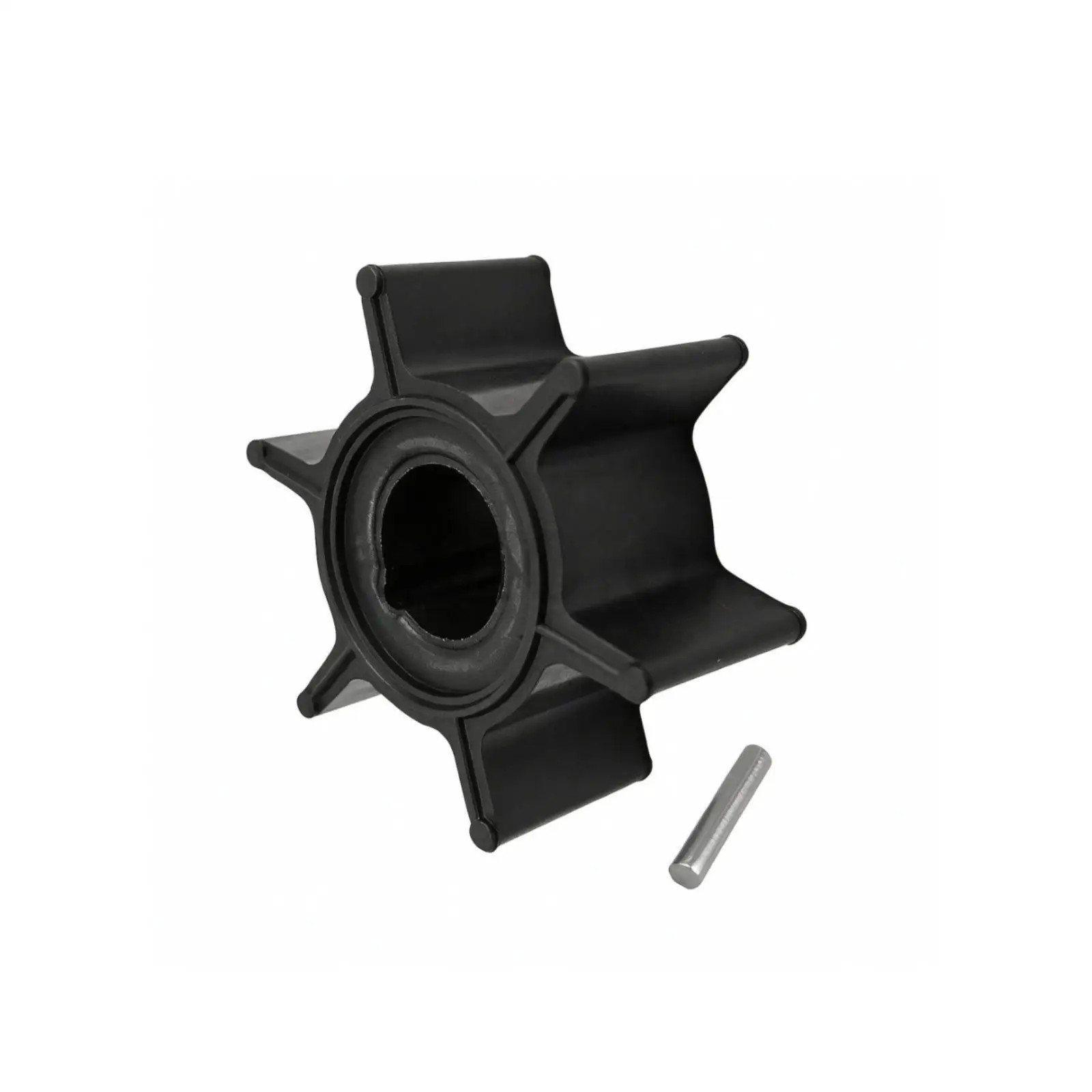 Marine Water Pump Impeller Neoprene Rubber Wheel for Outboard Motor Cooling System Fit Small Power Class Boat Engines