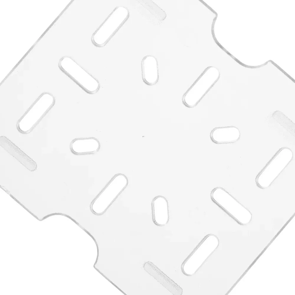 Acrylic Dish Drying Rack Large Capacity Nonslip Water Separation Tray Lightweight 1/1 1/2 1/3 1/4 1/6 1/9 Dish Drainer Rack