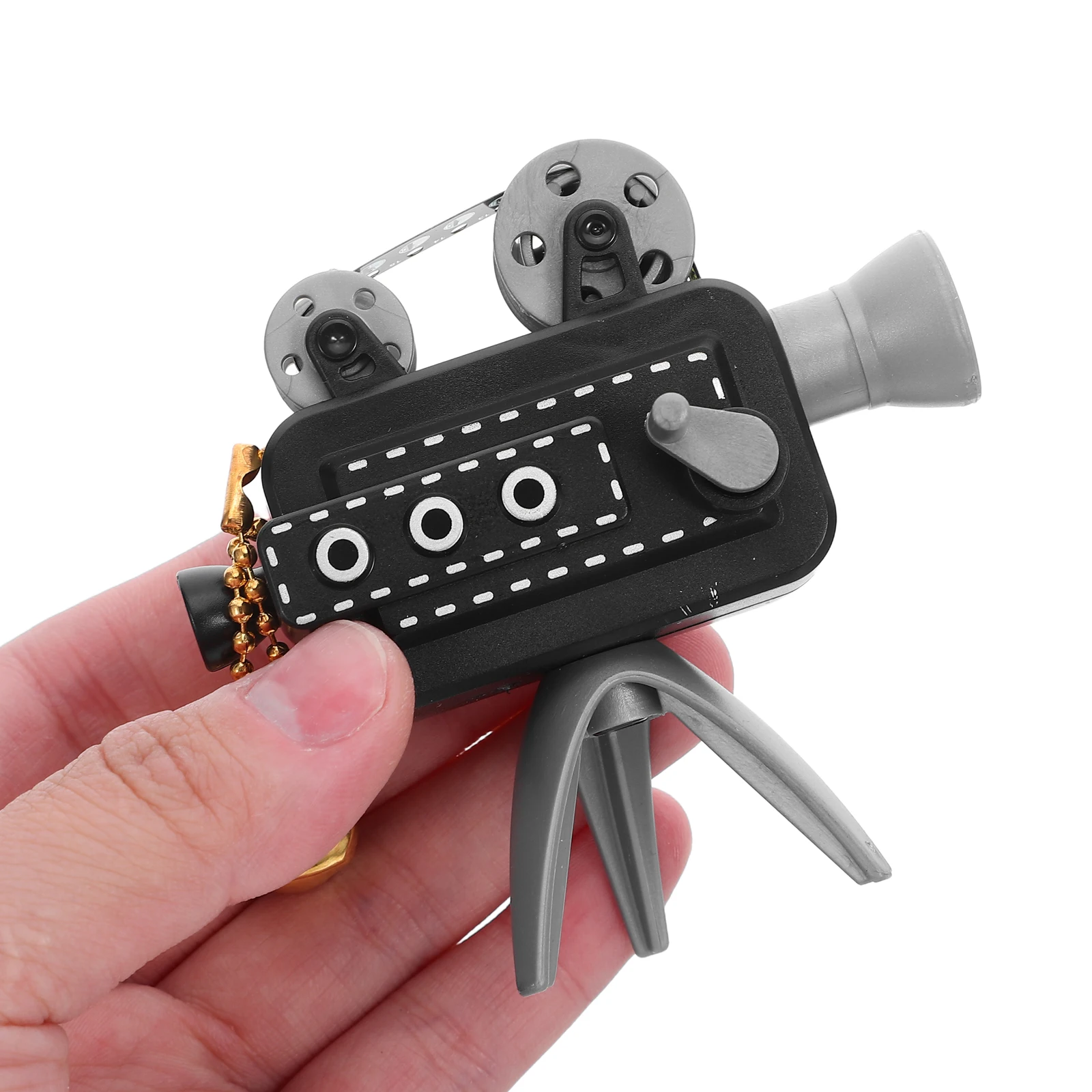 

2 шт., мини-пленочный проектор, игрушка: ретро, винтажный кинопроектор для детей, портативный декор для рабочего стола, украшение для дома и офиса, вечеринки