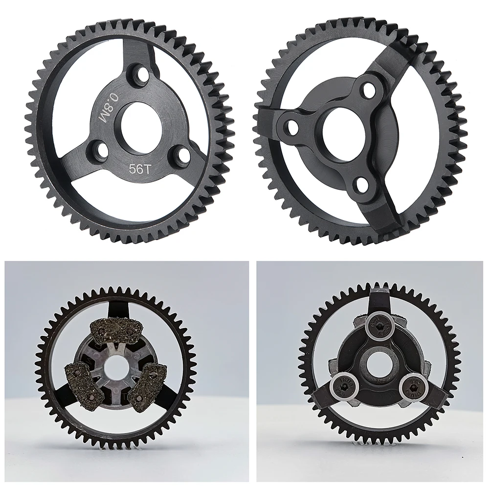 AXSPEED Steel Spur Gear Transmission Gears 32P(18T 56T) 48P(86T) for 1/10 Slash 2WD Rustler Stampede Accessories