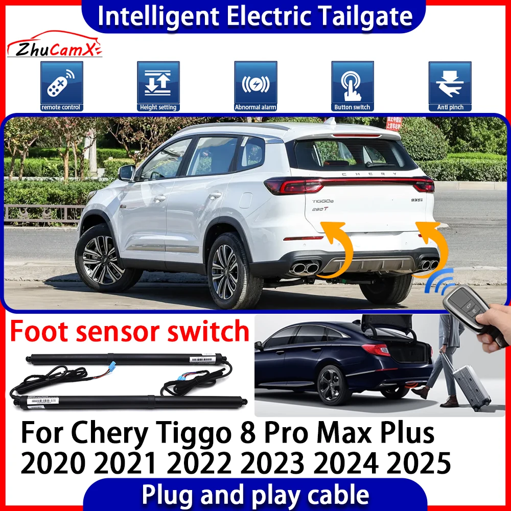 Car Lifting kit Trunk Intelligent Electric Tail Gate Lift Tailgate for Chery Tiggo 8 Pro Max Plus  2020 2021 2022 2023 2024 2025