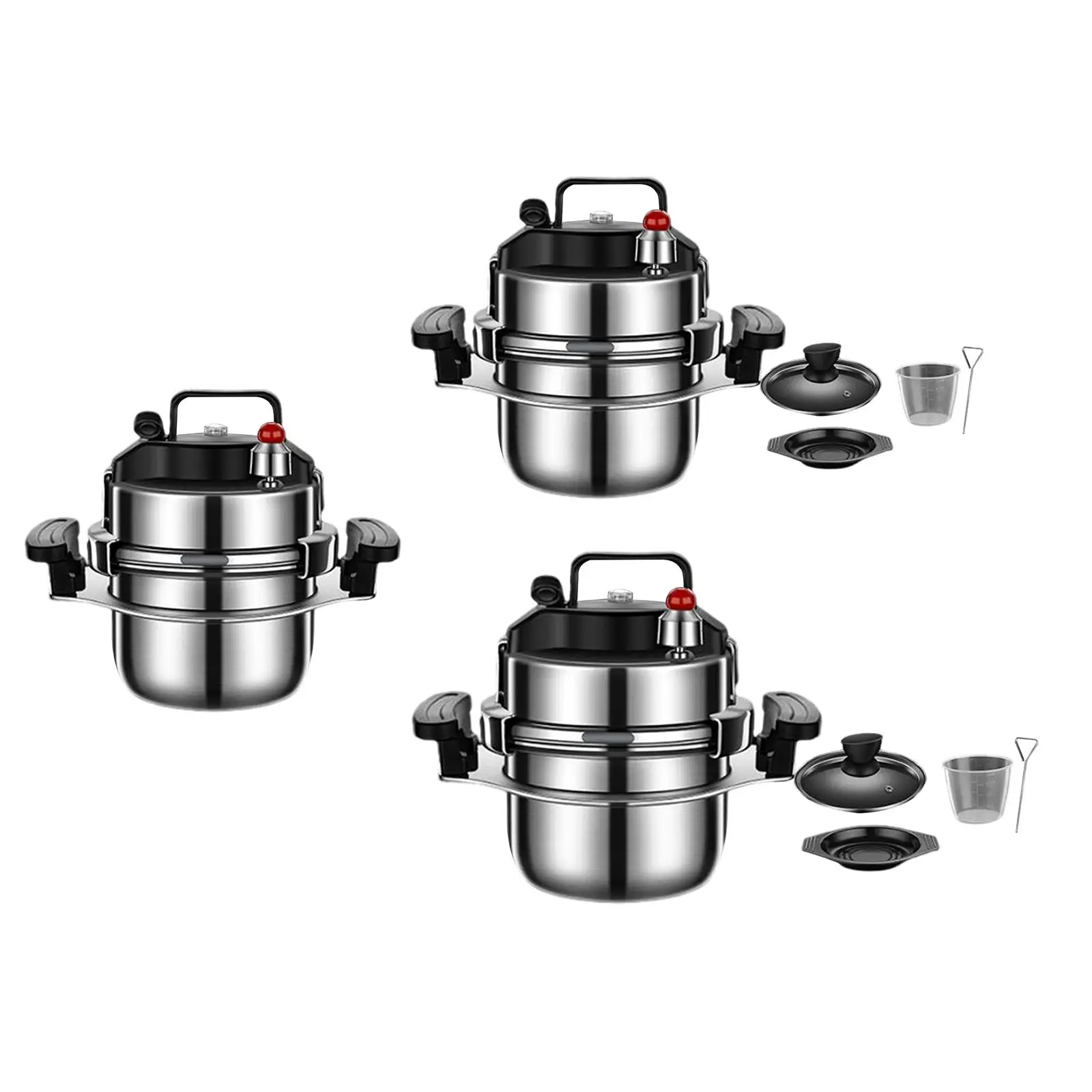 Stainless Steel Pressure Cooker Quickly Cooking Pressure Canner Electric Instant