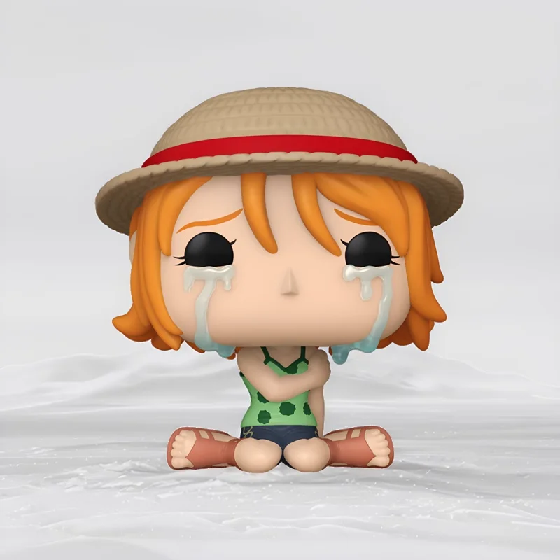 Funko Pop Luffy Zoro Usopp نموذج لجسم أنيمي قطعة واحدة سيارة سطح المكتب الدمى زينة زخرفية طفل طبعة محدودة دمى هدايا