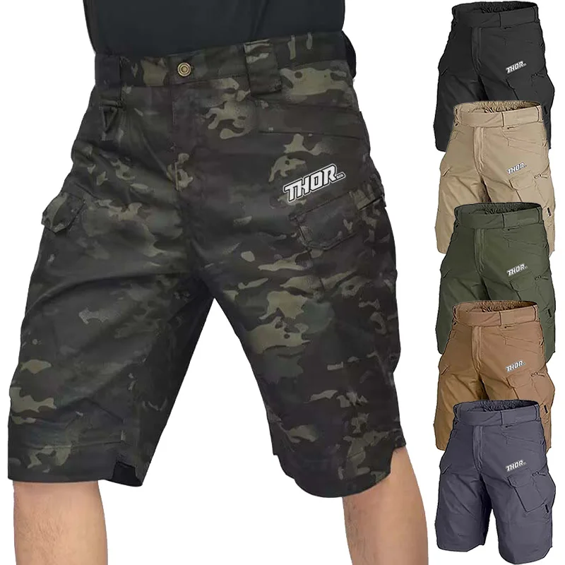 

THORSOL Mountain Bike Downhill Short Pants Road Bicycle Racing Cycling Culottes Short Vtt Homme Motorcycles Waterproof Trousers
