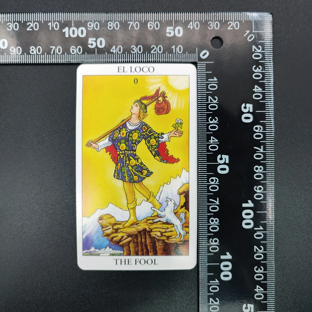 The Rider Tarotl Deck For English And Spanish