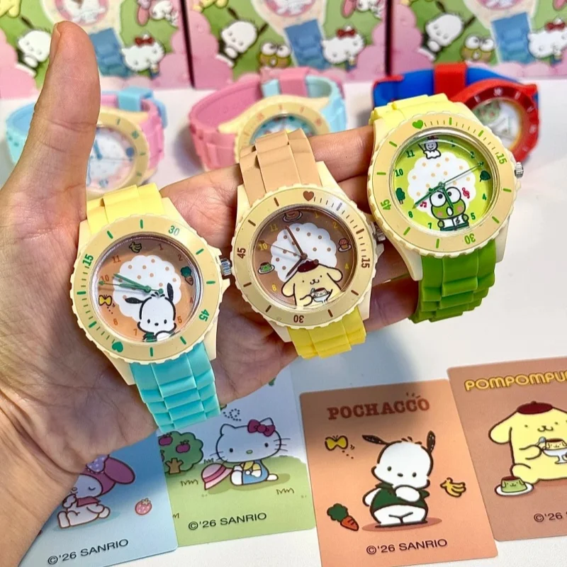 

Genuine Cute Sanrio Chunye Letter Series Watch Trendy Play Cute Birthday Toys Birthday Christmas Gift Toys