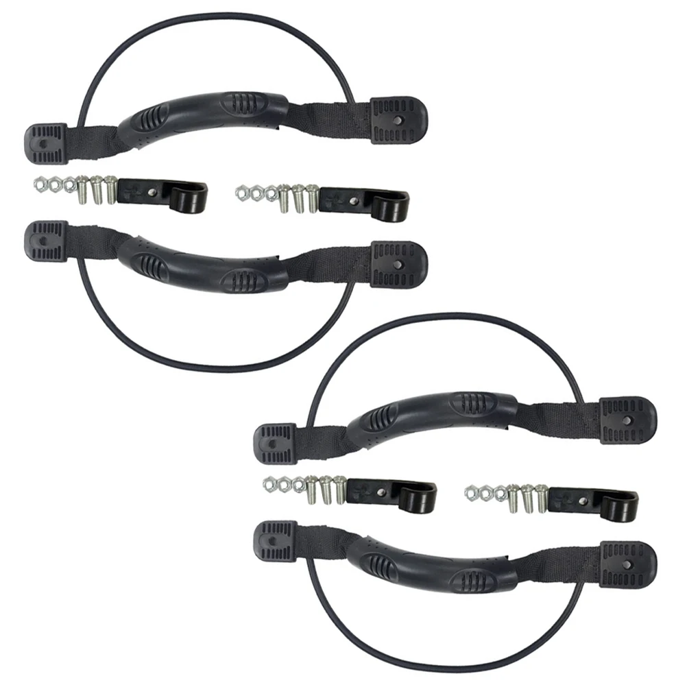 

4 Sets Carry H Elastic Bungee Rope Paddle Fixing Side Mount Accessories Boat Canoe Kayak Supplies Supplies