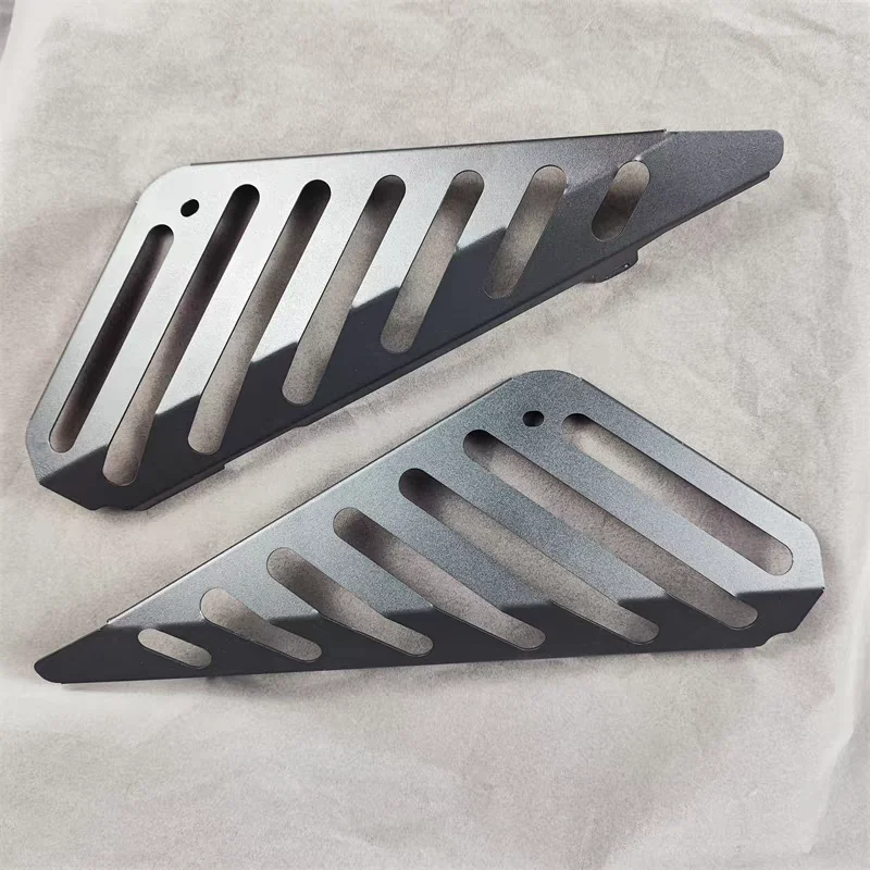 FOR The Brixton Crossfire 500 500X Motorcycle Seat Pack Left and Right Decorative Side Guard Protective Cover Grille Type Guard