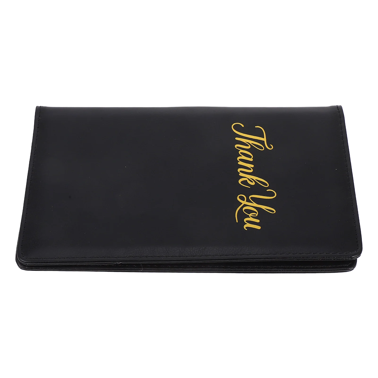 Restaurant Tip Clip Receipt Holder Check Folder Presenter Guest Book for Servers Ticket Black Pads Books