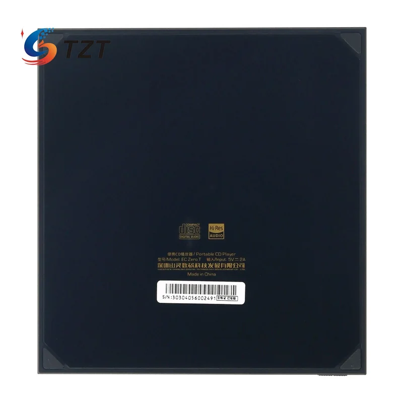 TZT EC Zero T أنبوب إلكتروني محمول R2R مشغل أقراص مضغوطة احترافي Bluetooth5.3 يدعم USB DAC PCM768/DSD512