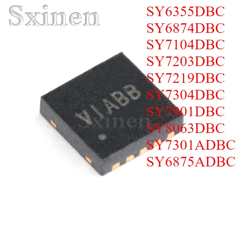 10PCS/LOT SY6355DBC SY6874DBC SY7104DBC SY7203DBC SY7219DBC SY7304DBC SY7901DBC SY8063DBC SY7301ADBC SY6875ADBC