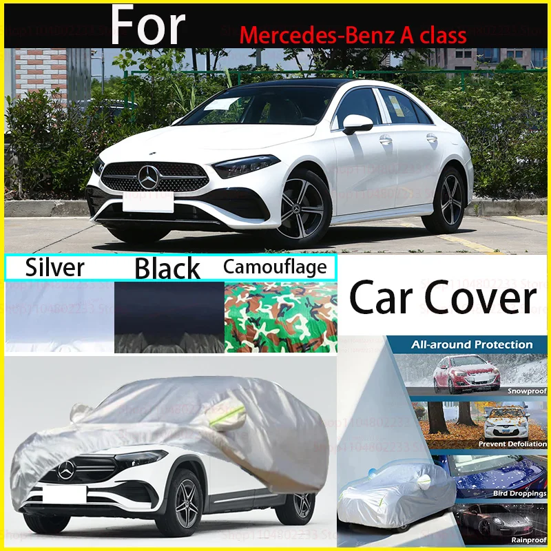 

Waterproof Car Covers for Mercedes-Benz A Class All-season Car Cover Full Coverage Dustproof Snowproof and UV-resistant
