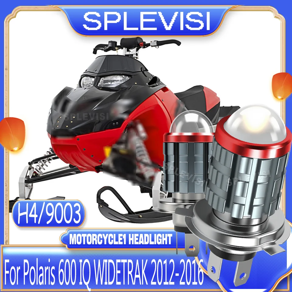

Energy-Saving Plug-and-Play LED warranty 1 year HiLo Motorcycle Headlight For Polaris 600 IQ WIDETRAK 2012 2013 2014 2015 2016