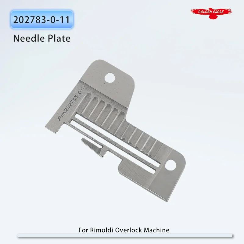 202783 -0-11 لوحة الحلق مناسبة لـ Rimoldi 327، 627، F27 أجزاء ماكينة الخياطة Ovelock لوحة إبرة 3.2 مم