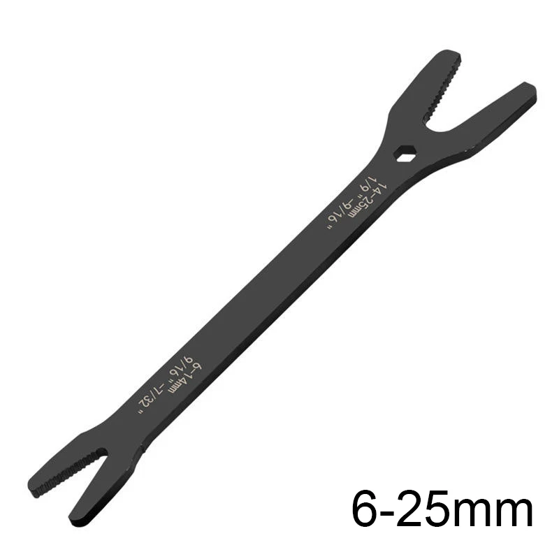 Llave Torx Universal Ajustable de 6-22 mm, Llave de Doble Cabeza Autoajustable para Vidrio, Herramienta Manual para Fábrica y Hogar