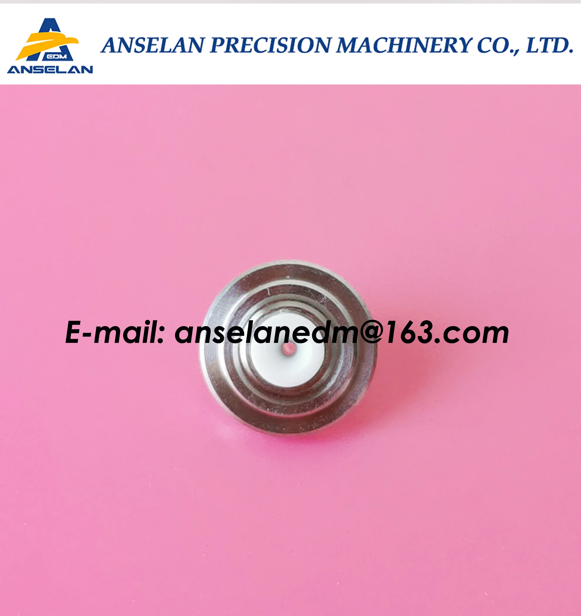 419.054.2 edm Inside nozzle complete for Agiecut AC150,AC170,AC200,AC250,AC270 wirecut machine. Agie 419.054, A419054