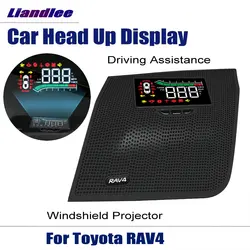 Car HUD Head Up Display For Toyota RAV4 XA40/XA50 Wildlander 2013-2025 Windshield Projector Accessories