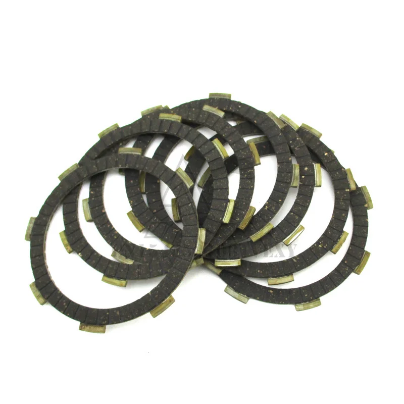 7pcs Motorcycle Clutch Disc Friction Plate Engine Clutch Plates For Honda CBR250 MC17 MC19 NC14 MC22 CBR250RR