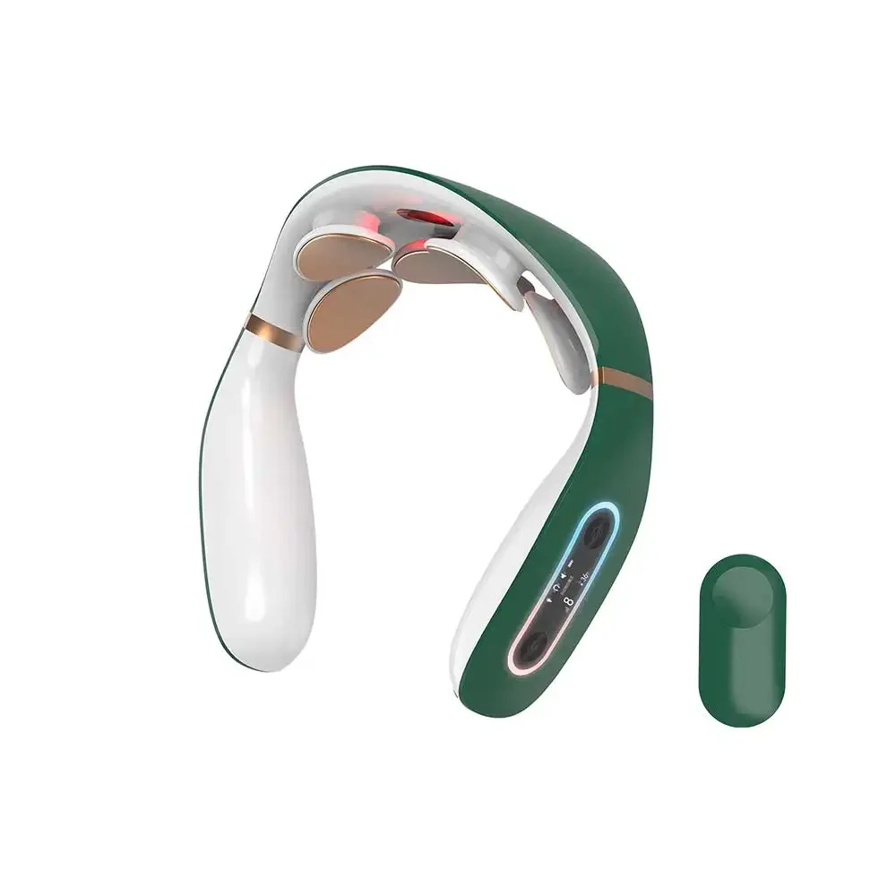 Enjoy comfortable life effectively relieve cervical fatigue neck massager with remote