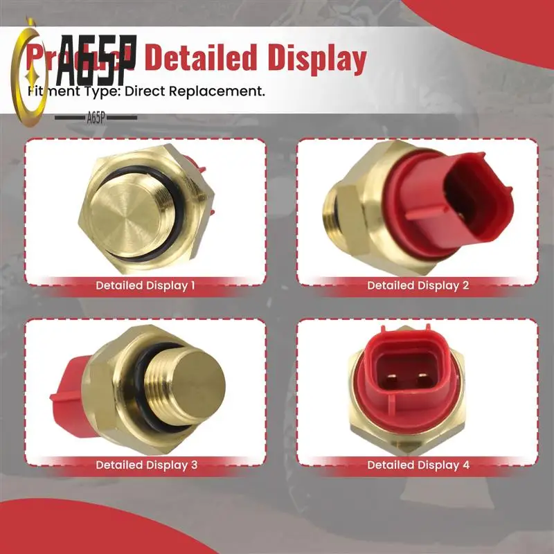 

A65P-Water Temperature Sensor For Hisun ATV UTV Quad 400 450 500 550 750 700 800 19206-115-0000